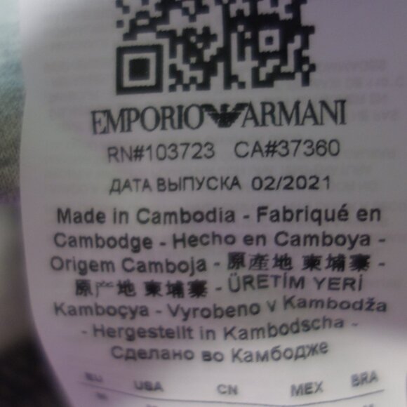 Emporio Armani Grey Hoodie Size M - Picture 13 of 14